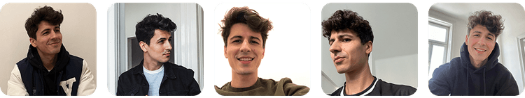 Input photos for Jürgen